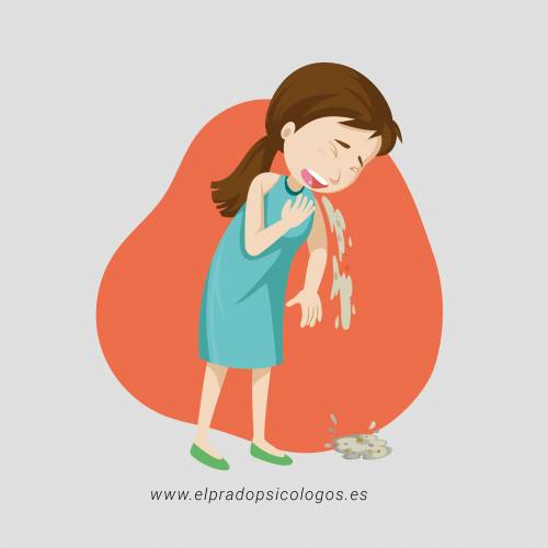 emetofobia mujer que sufre emetofobia