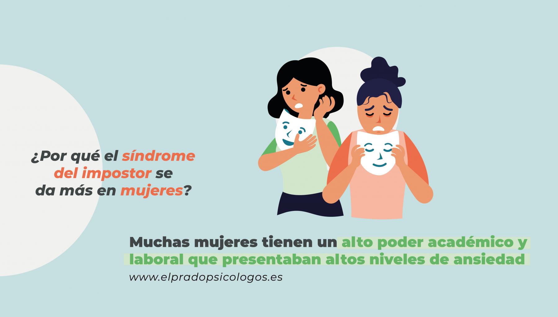 mujer con síndrome del impostor mujer con síndrome del impostor