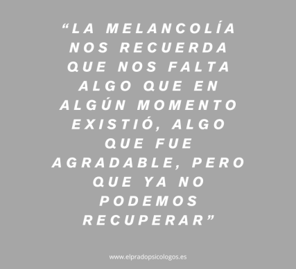 Melancolía qué es Que es la melancolía