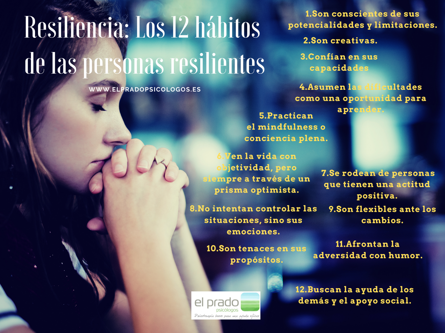los doce hábitos de las personas resilientes